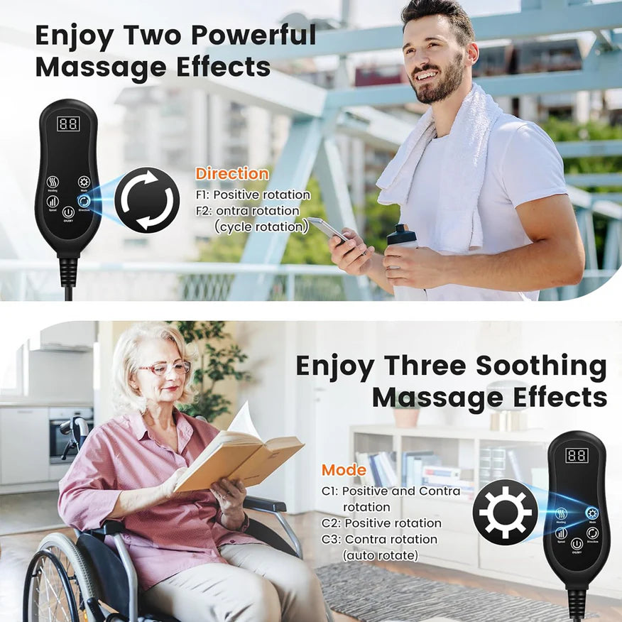 Electric Neck & Back Heat Massager