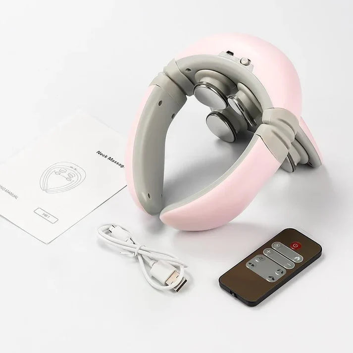 4D Neck Massager + Remote Control