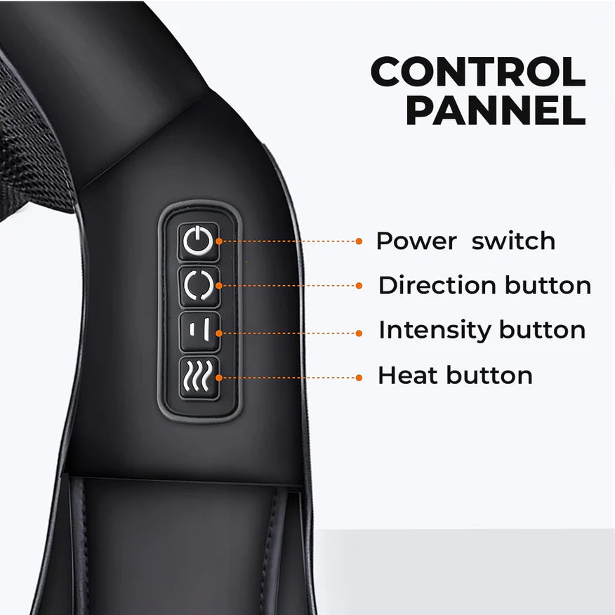 Electric Neck & Back Heat Massager